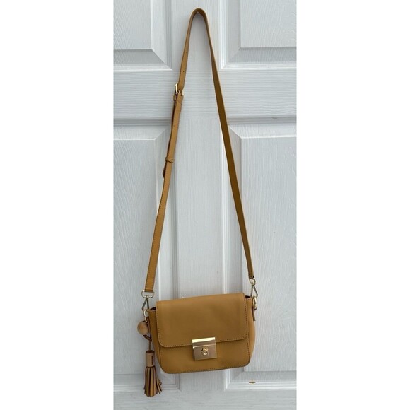 Aarikka Helle  women's Cream Tan leather Shoulder crossbody Bag - Picture 3 of 12